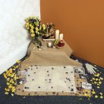 Sacred Ground - A Tribute to My Mother, Mixed media installation, Claudia Sabino